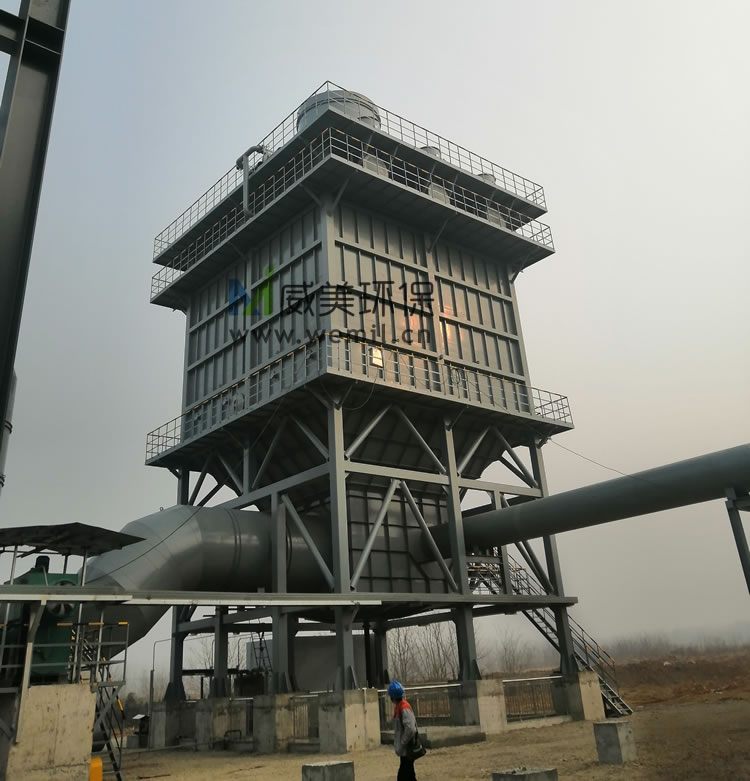 襄陽25W氣量磷化工尾氣治理濕式電除塵器調(diào)試運行